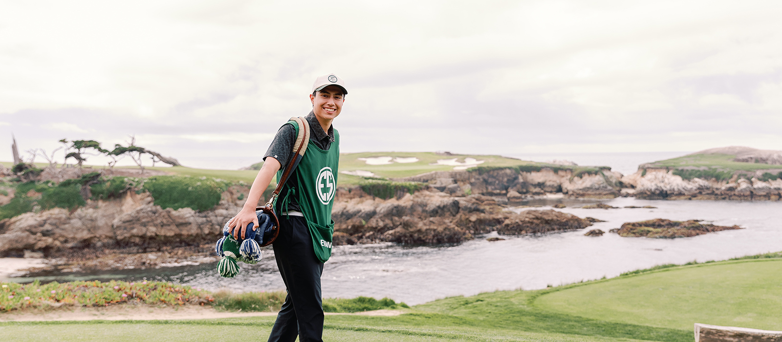 Student caddie from Cypress Point earns full college scholarship