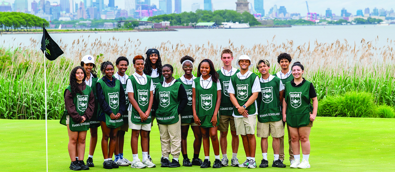 Liberty National Golf Club and WGA/ESF celebrate youth caddie program