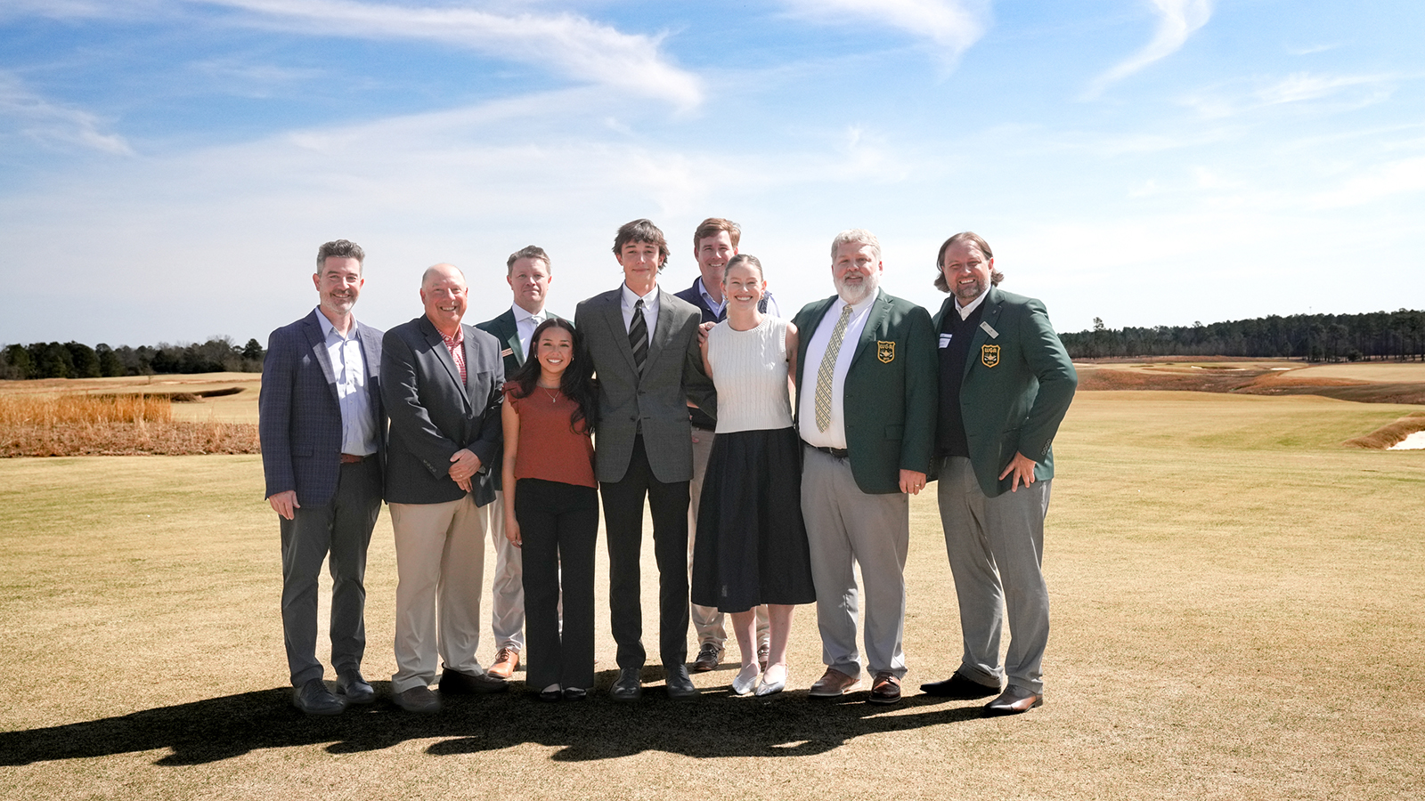 Two student caddies from Old Barnwell Golf Club awarded full college scholarships